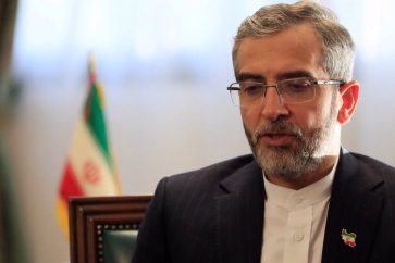 Le vice-ministre iranien des Affaires étrangères, Ali Bagheri Kani. ©IRNA