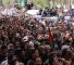 Une foule immense à Birjand chef-lieu de la province du Khorassan méridionale pour dire adieu à leur chef du pouvoir exécutif, le jeudi 23 mai 2024. ©DEFA Press