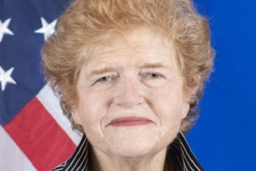 L’ambassadrice US Deborah Lipstadt.