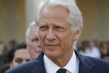 L'ancien Premier ministre français, Dominique de Villepin