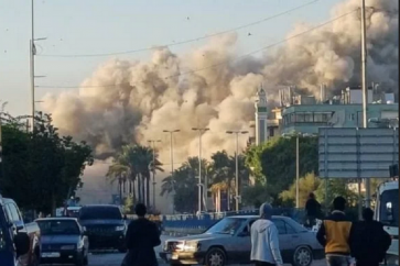 Bombardement israélien contre la banlieue sud de Beyrouth, le 15 novembre 2024.