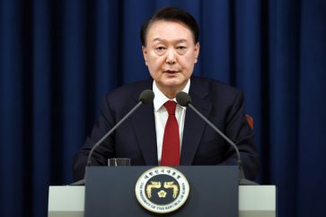 Le président sud-coréen Yoon Suk Yeol