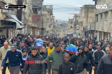 Les obsèques des 4 martyrs combattants de la Brigade d'al-Aqsa