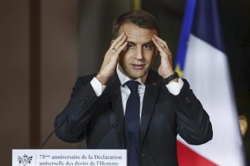 Le président français Emmanuel Macron