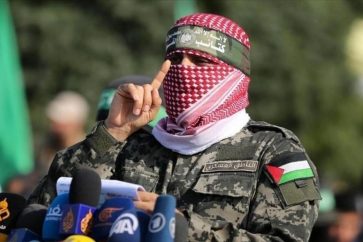 Le porte-parole des brigades Al-Qassam Abou Obeida