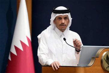 Le Premier ministre qatari, cheikh Mohammad ben Abdelrahmane al-Thani,