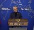 Le porte-parole du ministère iranien des Affaires étrangères, Esmaïl Baghaï, s’exprime lors de sa conférence de presse, lundi 30 juin 2025. ©Mehr News